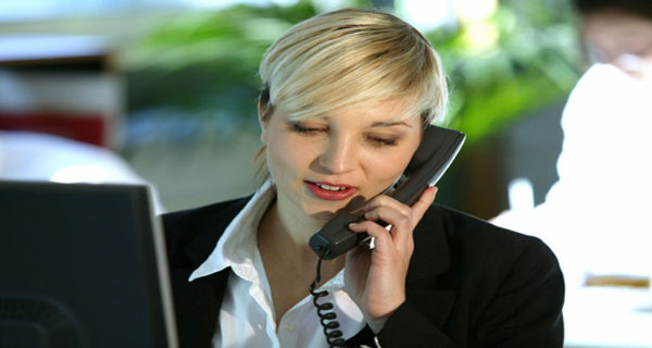 phoning