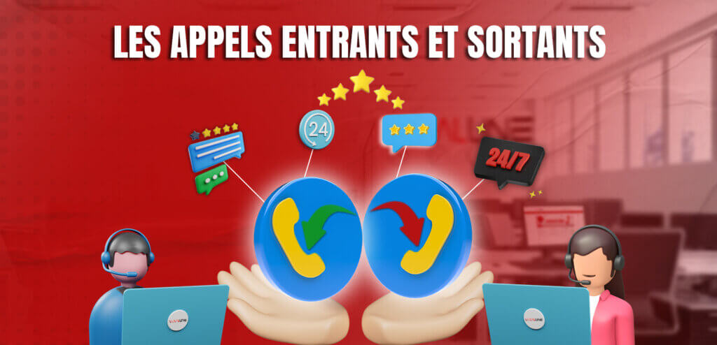 les appels entrants et sortants