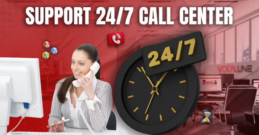 Le support 24 7 call center